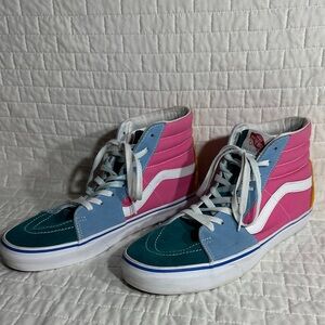 Vans Sk8-Hi 'Multi-Color' sneakers with the style code VN0A38GEVS6